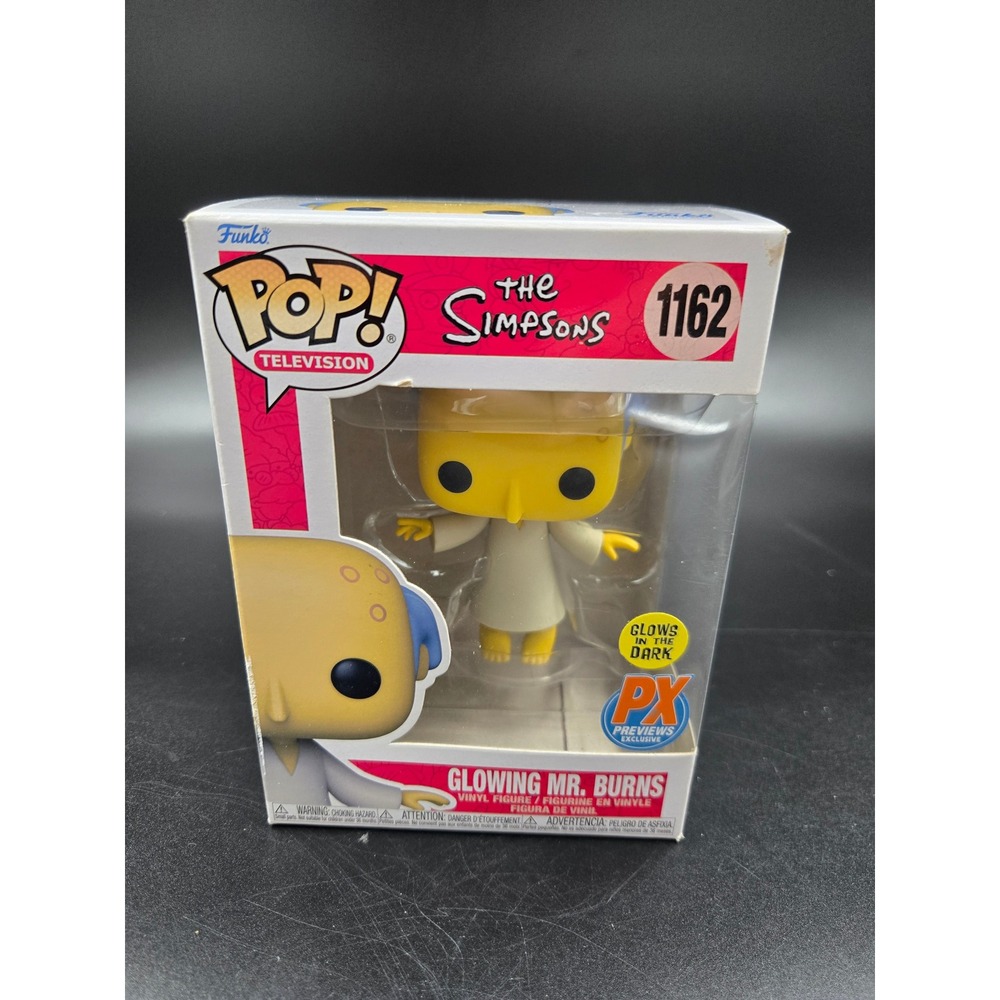 Funko Pop The Simpsons Glowing Mr Burns 1162 PX Previews Exclusive Glow In Dark